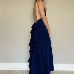 Navy blue dress party/wedding/prom